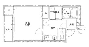 フジパレス尼崎出屋敷の物件間取画像